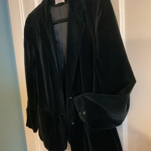 Vintage velvet blazer - Picture 2 of 3